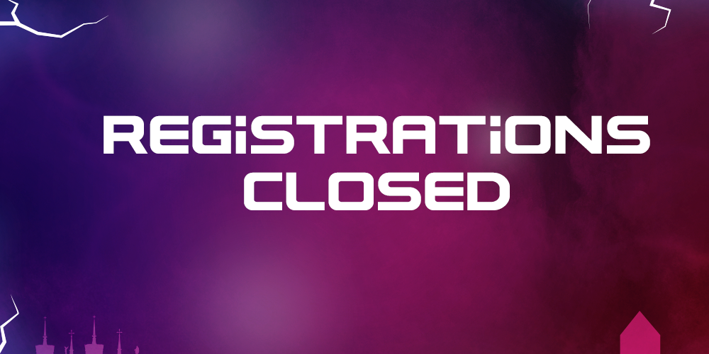 registrations closed